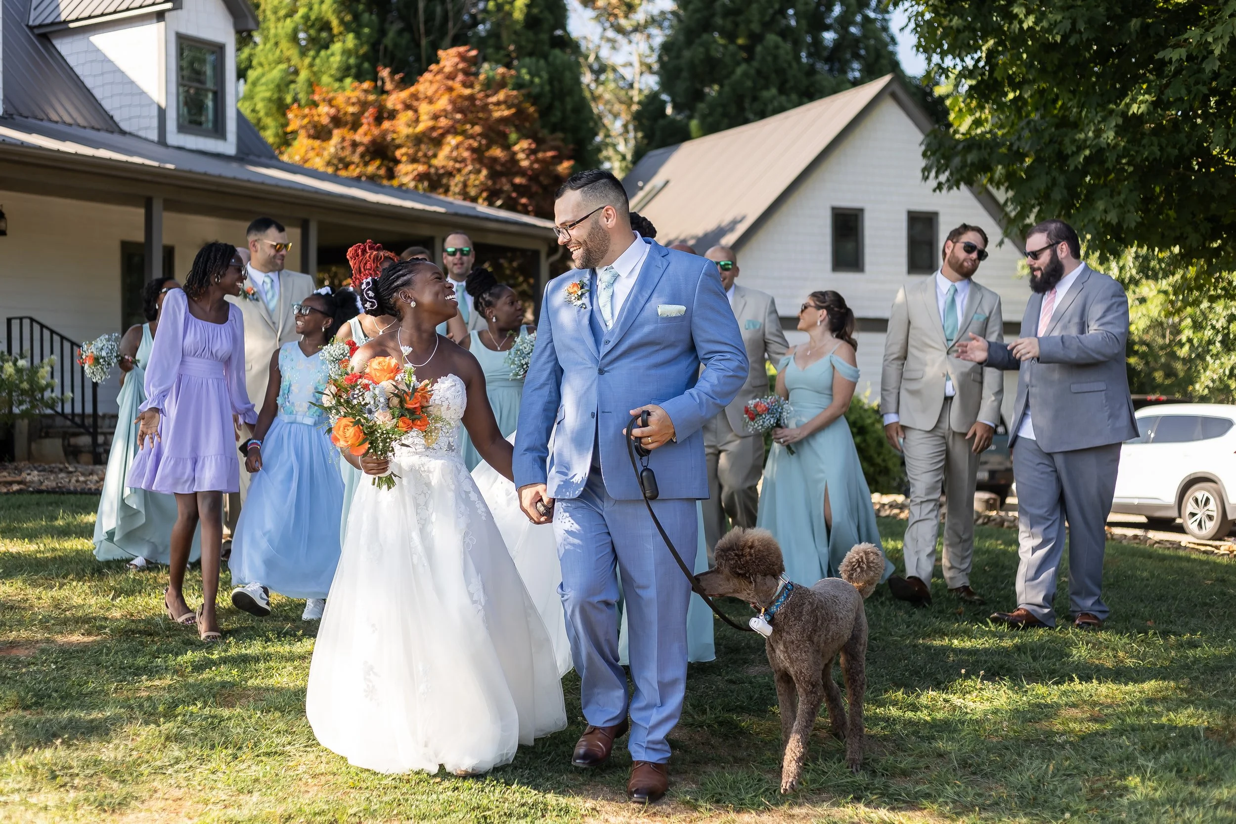 A Mountain top wedding in North Carolina