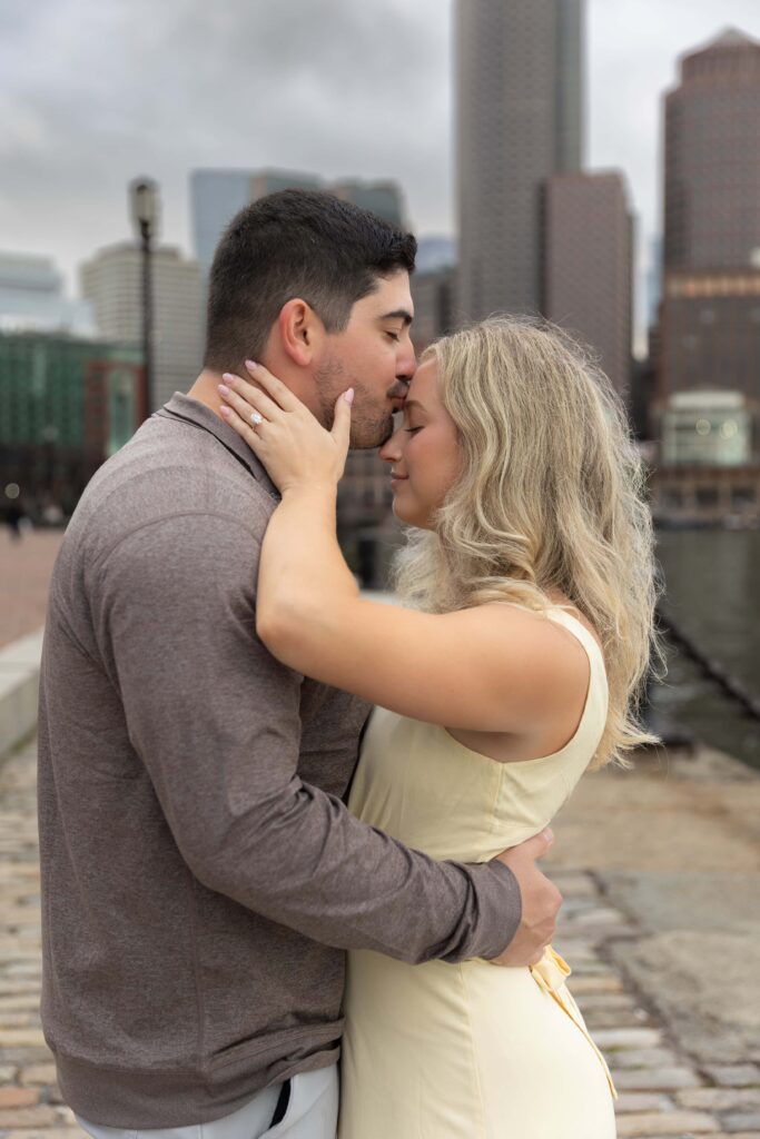 Fan Pier Park Engagement Session in Boston, MA